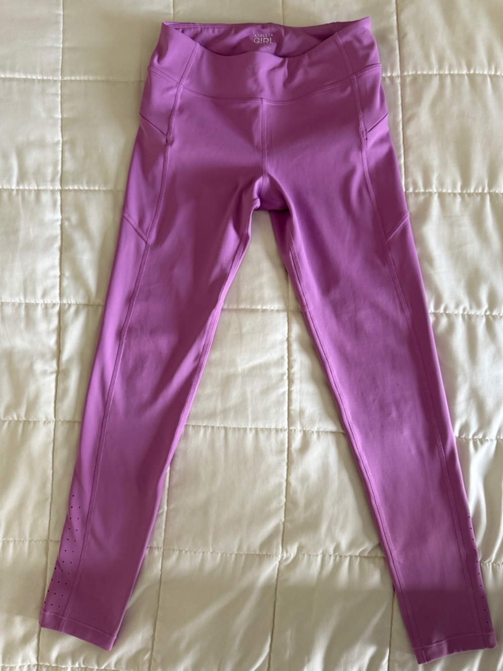 Athleta Girl Leggings. Lilac. size Large